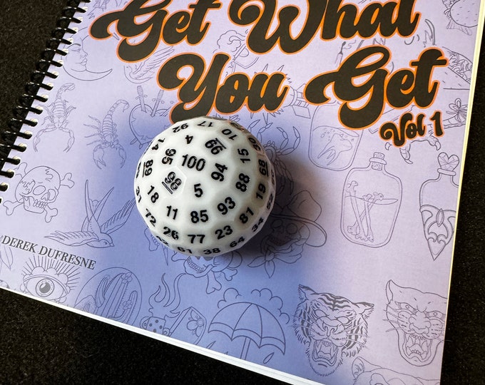 Get What You Get- Tattoo Dice game, Capsule Machine