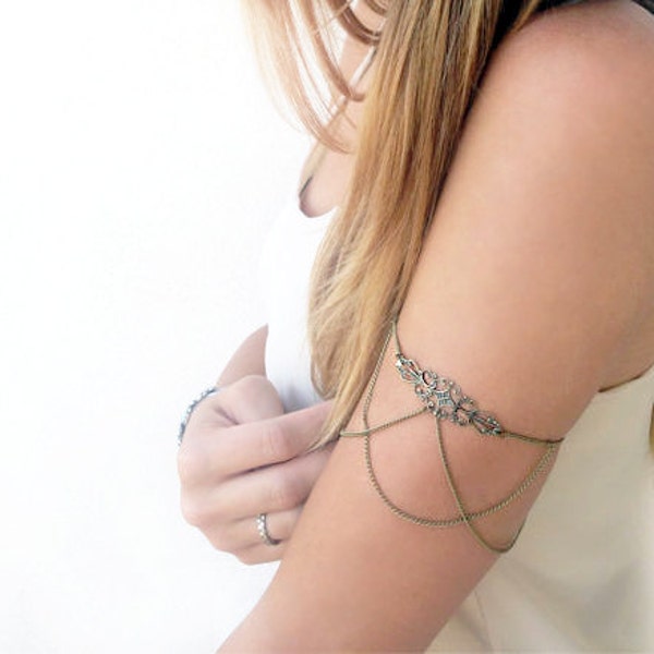 Twisted Gypsy Arm Chain Cuff