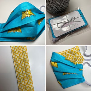 Super Hero DC Comics - Custom fashion-forward face mask