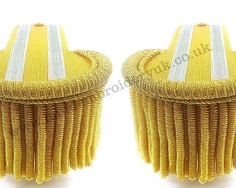 Star Trek Shoulder Epaulettes Board with Heavy Gold Fringe