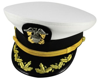 US Navy Commander or Captain Hat USA 