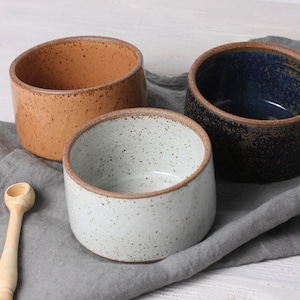 Wheel thrown Salt Pot | Ceramic Salt Pot | Salt or Pepper Pot | Stoneware Salt Pot | Made to Order
