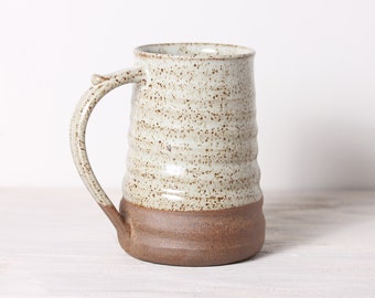 Rustic Tankard | Pottery Mug | Big Handmade Mug | Stoneware Pottery | Made to Order