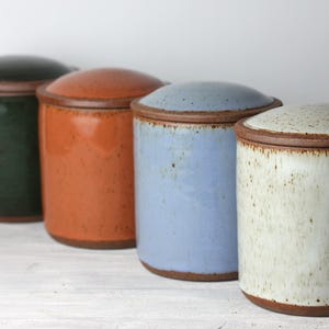Storage Jars | Pottery Canister | Tea Coffee Sugar Pots | Made to Order