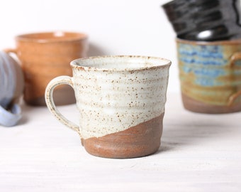 Rustic Tea Mug | Handmade Mug UK | Stoneware Mug | Ceramic | Pottery | Made to Order