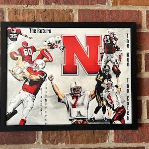 Print - Famous Husker Plays