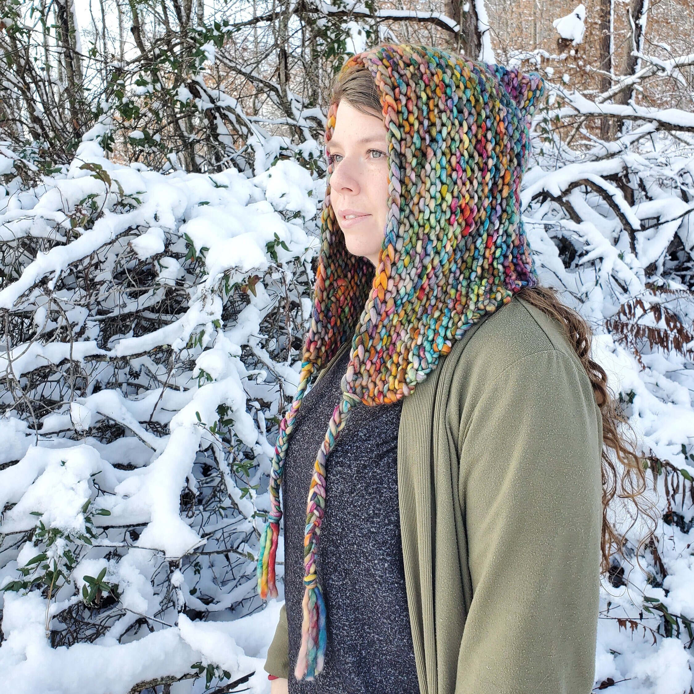 The Sorcerer's Hood Knitting Pattern - Etsy