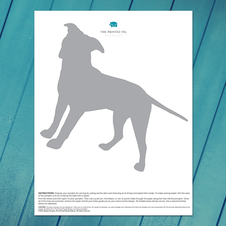 pitbull-silhouette-series-printable-pumpkin-carving-pattern-etsy