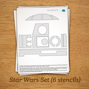 Printable Pumpkin Carving Pattern: Star Wars image 2