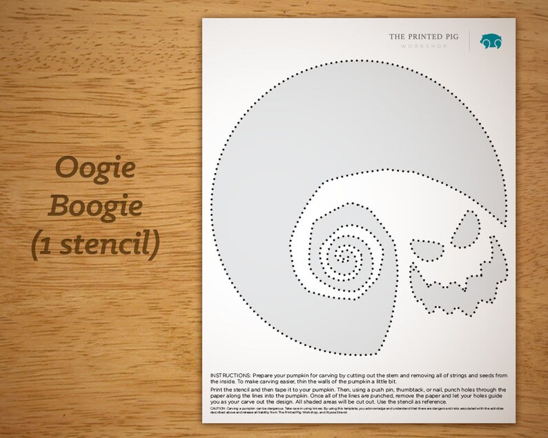 Printable Oogie Boogie Pattern Printable World Holiday