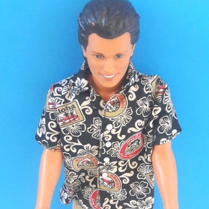 ken doll hawaiian shirt