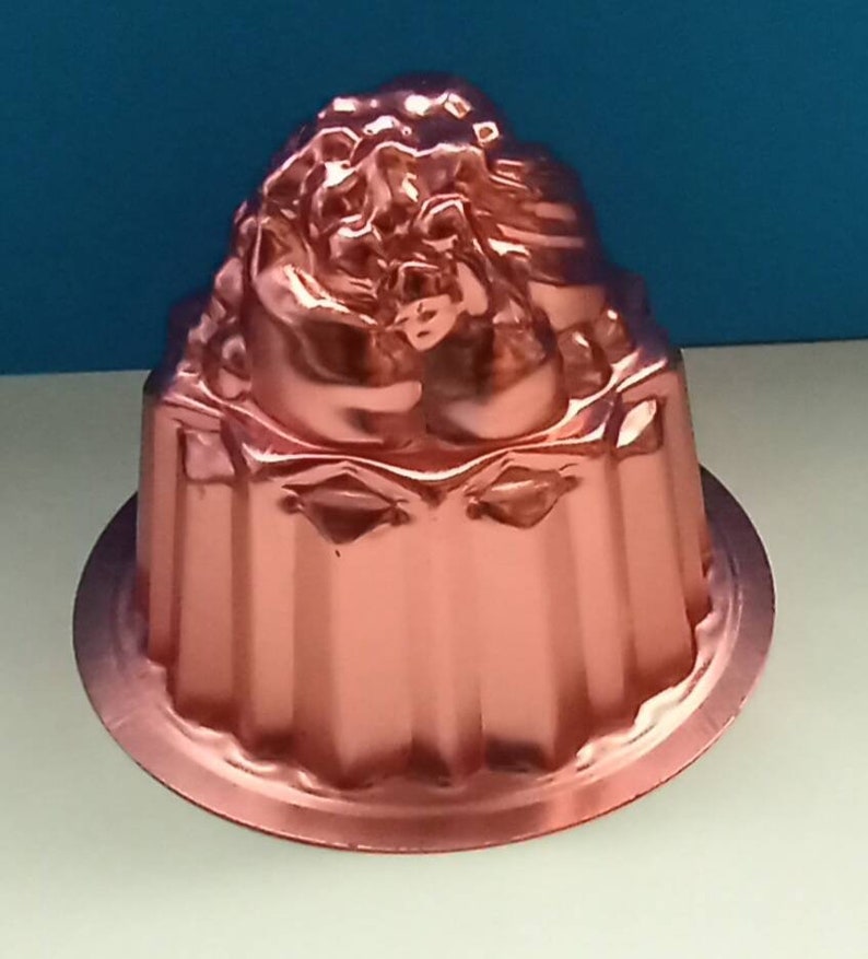 Vintage Copper Jello Mold Retro Jello Mold 1970s Jello Mold Etsy