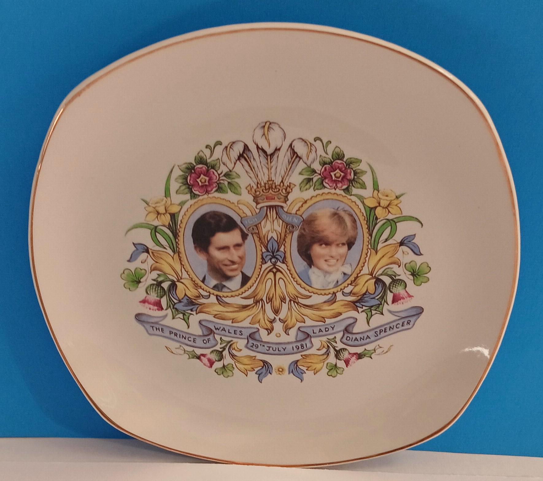 ヴィンテージ ロイヤルウェディング ダイアナ妃 コレクターズ プレート