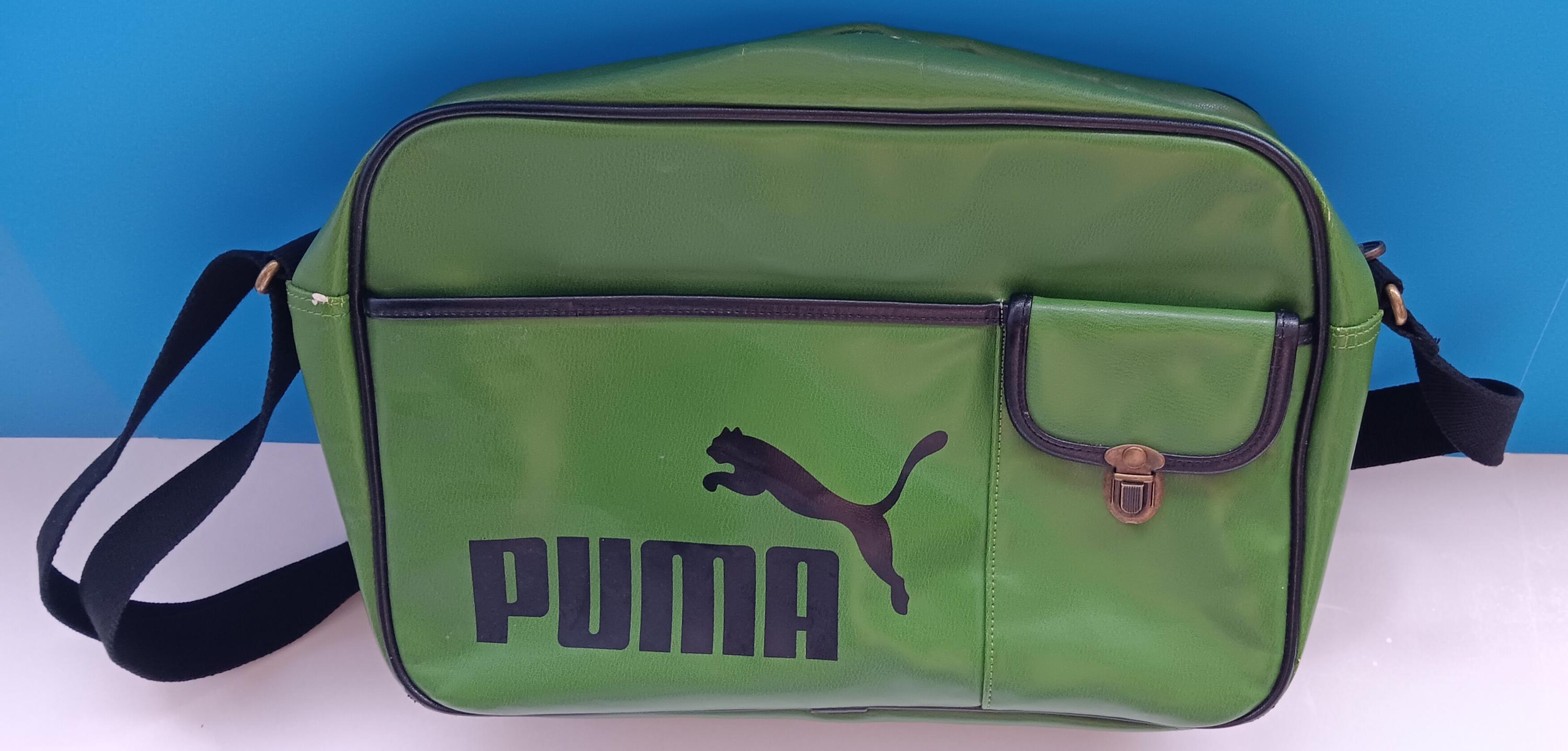 Puma bag green new arrivals