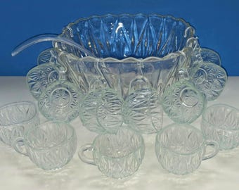 By Anchor Hocking in the Arlington Pattern, a Complete 26 Pc