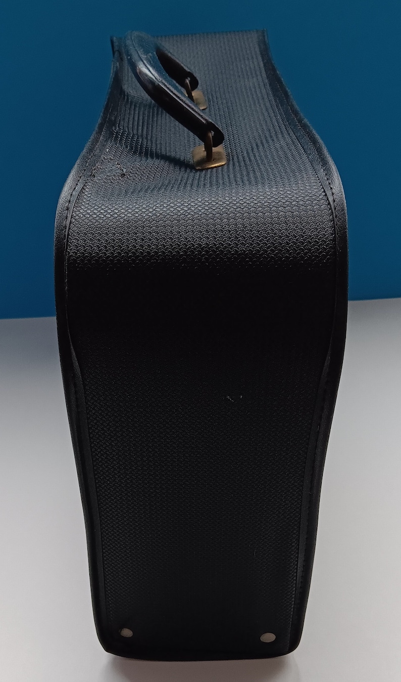 Vintage Soft Shell Red Tartan Plaid Suitcase, Retro 1960s Plaid Luggage. image 3