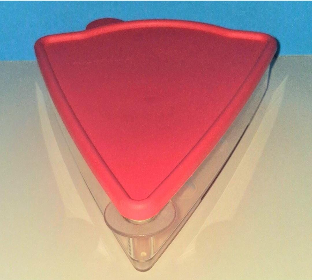 Vintage Tupperware Keep N Heat Pizza Storage Container