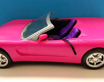 Pink Barbie Corvette - Etsy