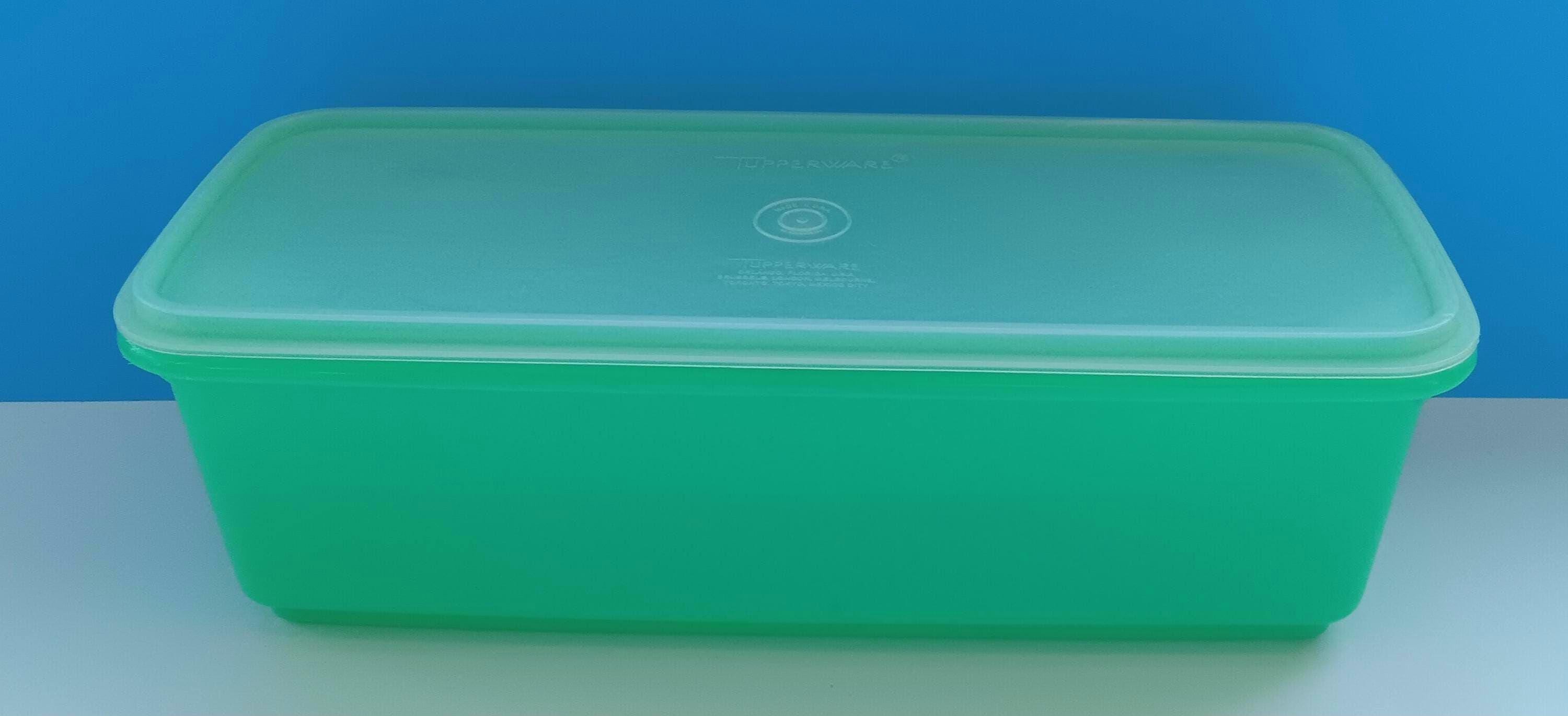 Tupperware タッパーウェア デイリーストッカー 3段キャスター付き 緑