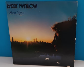 Barry Manilow Vintage Vinyl Record LP "Even Now," Retro Vinyl Album Barry Manilow 1978 By Arista Records.