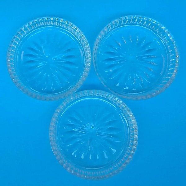 Retro Glass Coasters Etsy