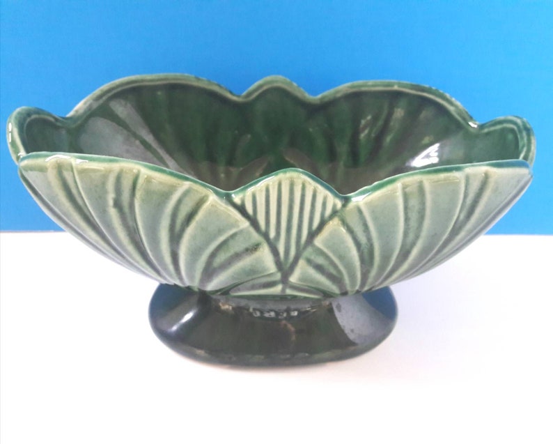 Retro Ceramic Planter Mid Century Ceramic Planter Made In America 1950s Planter. Vintage Planter