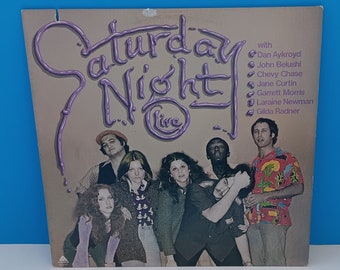 Saturday Night Live Vintage Vinyl Record Album, Retro Saturday Night Live Vinyl LP 1976 By Arista Records.