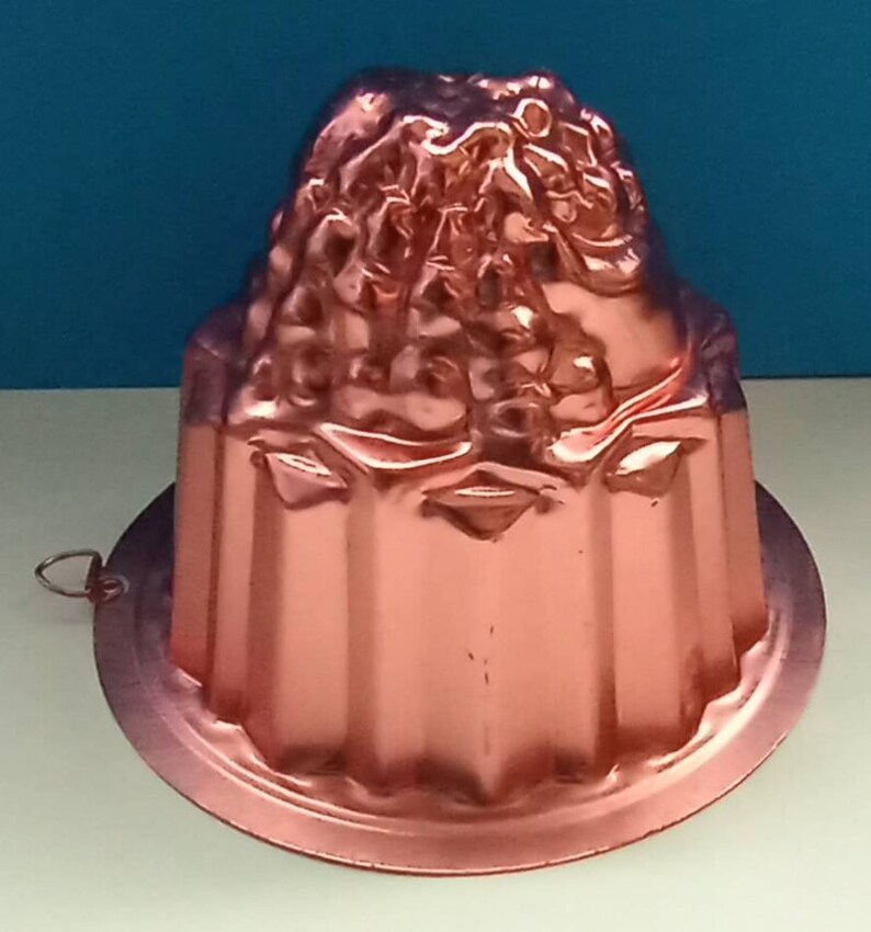 Vintage Copper Jello Mold Retro Jello Mold 1970s Jello Mold Etsy