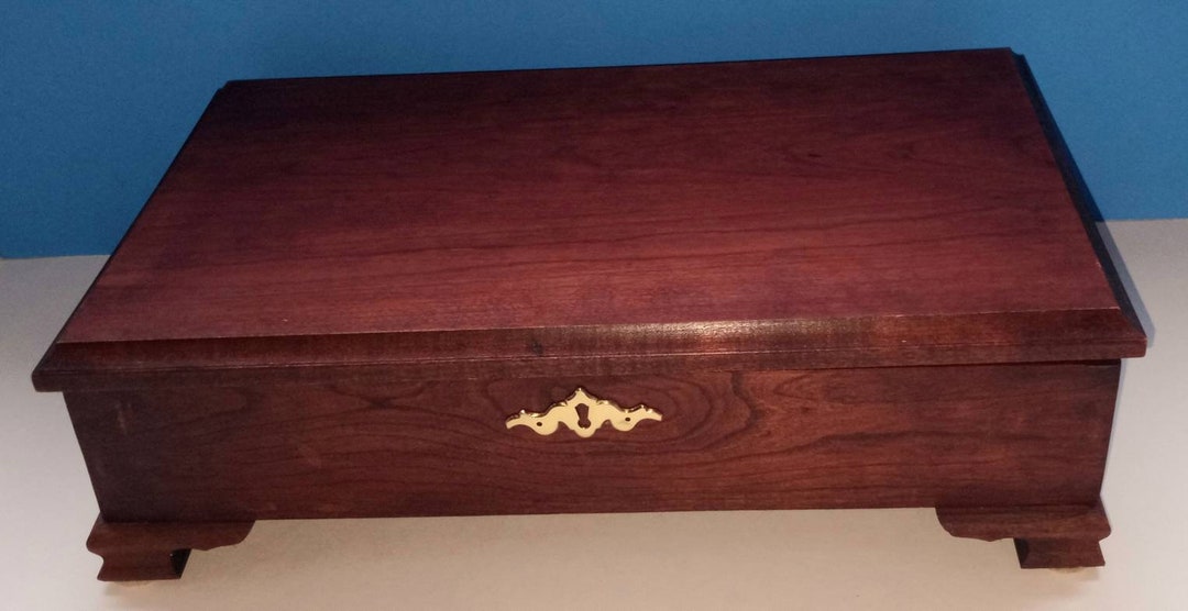 Irish Jewelry Chest by Bartley Classic Reproductions the Etsy