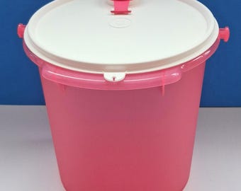 Recipiente Tupperware antiguo con tapa, Tupperware de colección n.° 4653A-1.