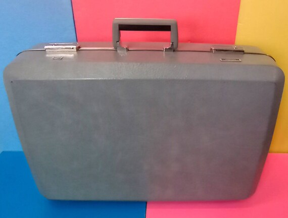 Vintage Hard Shell Grey American 