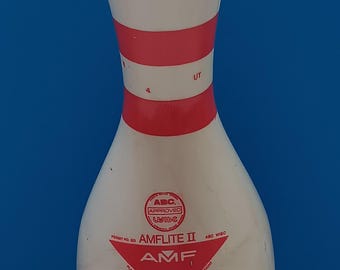 Vintage AMF Amflites 2 Bowling Pin, Retro Cool Decor - Etsy 日本