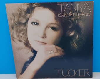 Tanya Tucker Vintage Vinyl Record Album "Lovin And Learnin," Retro Tanya Tucker, Vintage Tanya Tucker Vinyl LP 1976 By MCA Records.