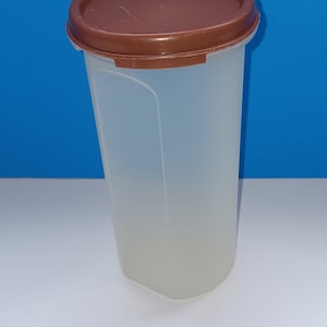 Vintage Tupperware Modular Mates Round Container: Retro Kitchen Storage