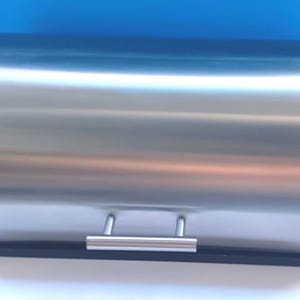 Stainless Steel Roll Top Bread Box, Bread Box Stainless Steel Used.