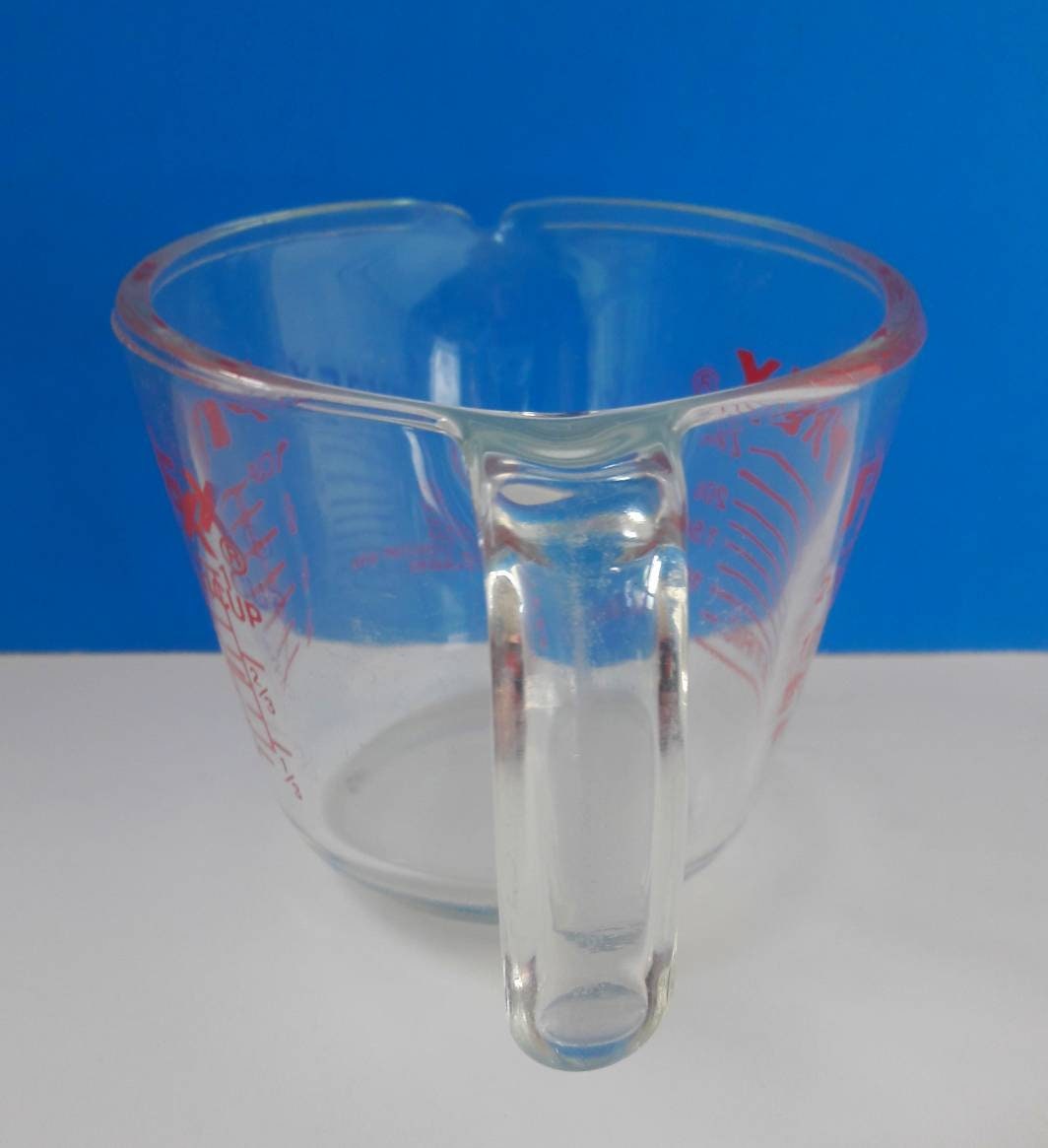 Vintage PYREX - Borosilicate Glass Cookware - Measuring Cup 0.5 L –  IcedTeaPitcher.com