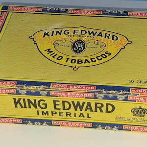 king edward tobacco Antique King Edward Imperial Mild