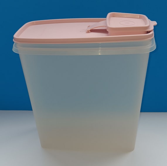 Vintage Tupperware Cereal Container, Store-N-Pour Cereal Keeper