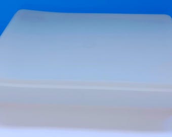 Vintage Tupperware Rectangular Food Storage Container, Collectible Tupperware #290-4.