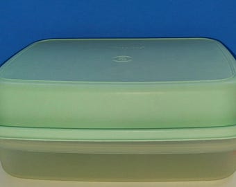 Recipiente para almacenar adobo de carne Tupperware vintage Season N Serve, Tupperware vintage n.° 1294-1.