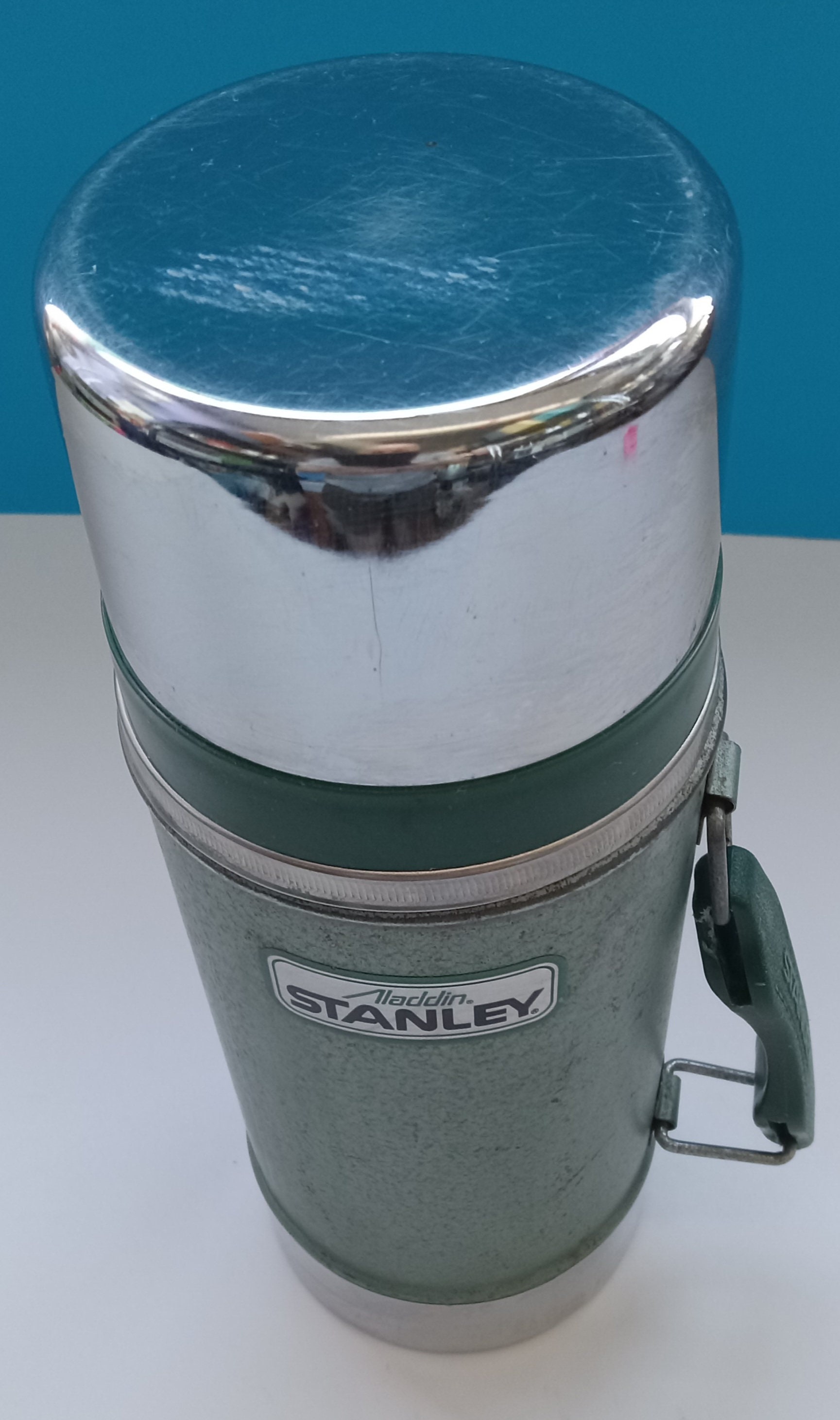 Vintage 1990 Aladdin Stanley Stainless Steel Thermos 24onz A-1350B