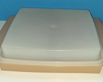 Vintage Tupperware Deviled Egg Carrier Keeper, Four Piece Set