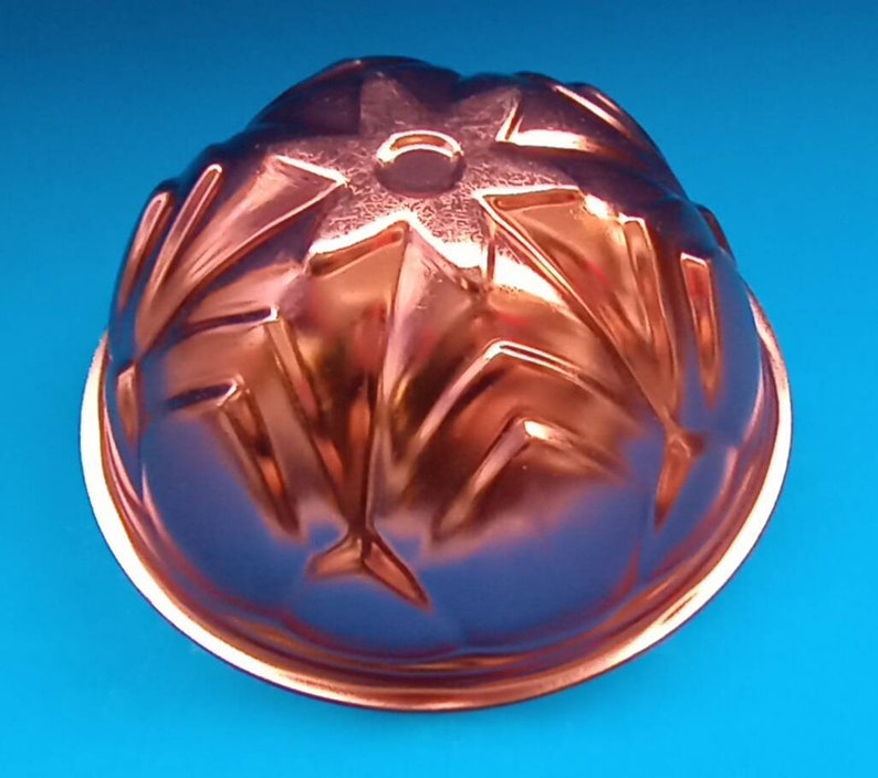 Vintage Copper Jello Mold Vintage Jello Mold Retro Jello Etsy