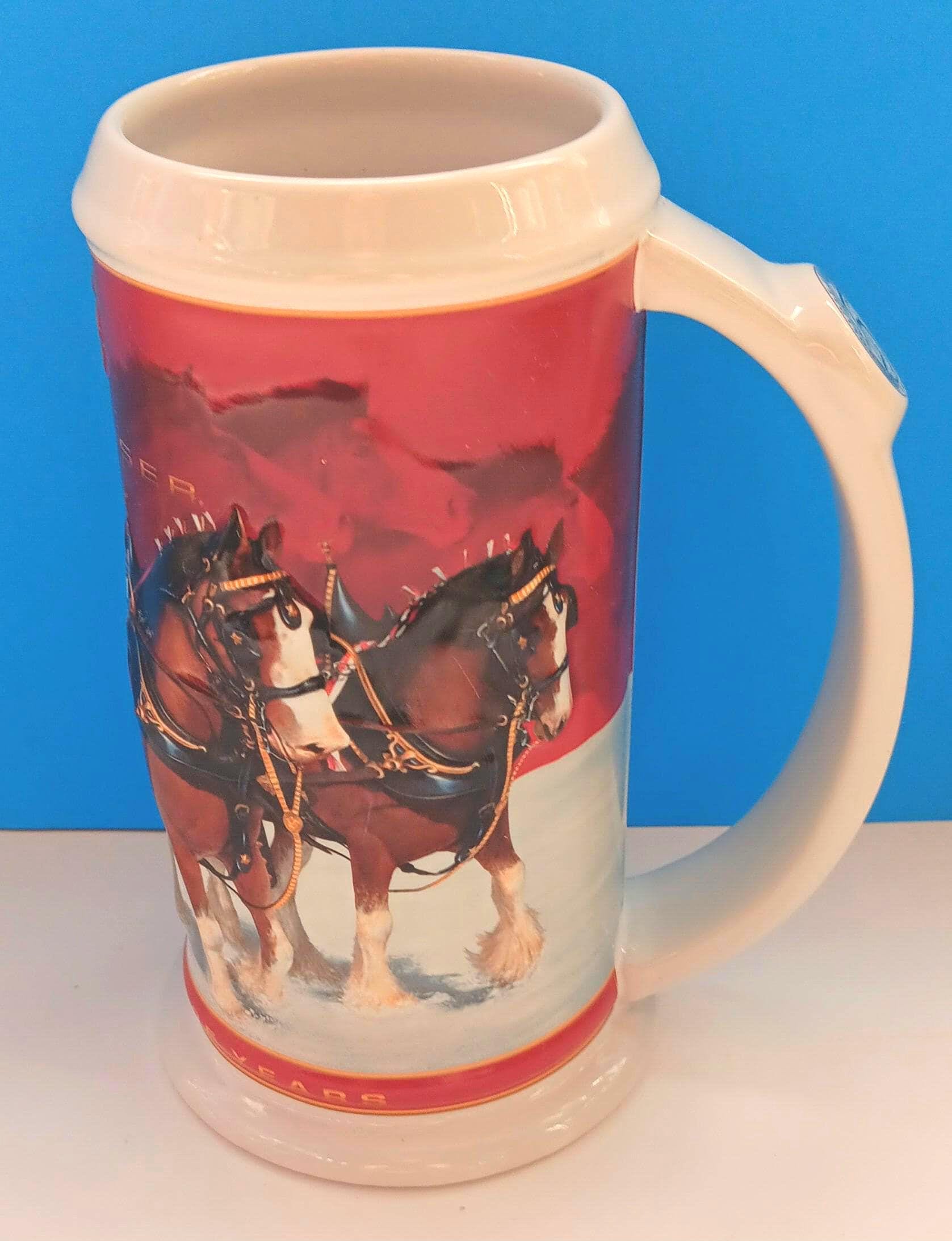 Vintage 2004 Budweiser Stein, Anheuser Busch 25th Anniversary