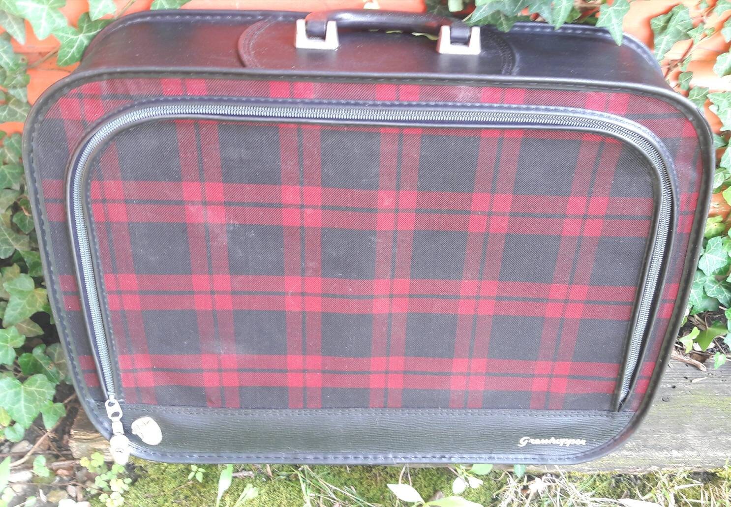 Vintage Grasshopper Red Plaid Soft 