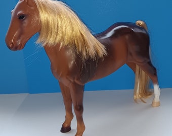 Large Vintage Plastic Horse By Battat Our Generation, Horse Lover, Plastic Horse Figure Vintage.
