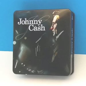 Johnny Cash Collector&#39;s Edition Two CD And DVD Box Set/Commemorative Booklet, Vintage Country Music Box Set, Collectible Johnny Cash Music.