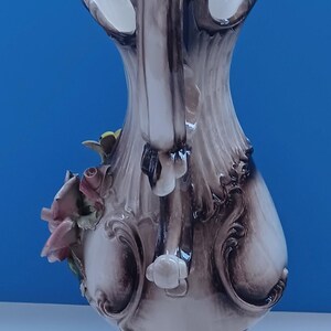 Vintage Capodimonte Porcelain Floral Bowl: Italian Ceramic Decor image 10