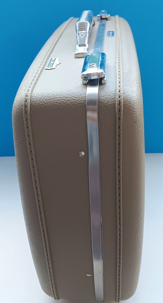 Mid Century American Tourister Hard Shell Suitcas… - image 3