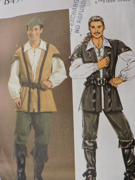 Swashbuckler Costume Jack Sparrow Robin Hood Outfit Men Stage - Etsy España